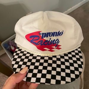vintage racing hat